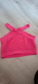 Zara Gehaakt Topje - Maat S, Kleding | Dames, Tops, Zara, Ophalen of Verzenden, Zo goed als nieuw, Roze