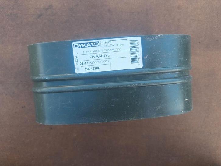Dyka PVC air koppelstukken., Doe-het-zelf en Verbouw, Buizen en Afvoer, Nieuw, Overige typen, Pvc, Minder dan 2 meter, Ophalen