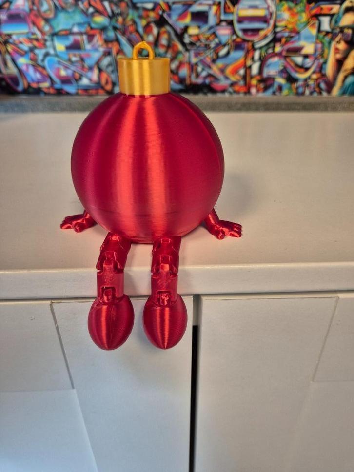 Te Koop: De Vrolijkste Kerstbal met Benen!, Diversen, Kerst, Nieuw, Ophalen of Verzenden