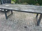 Robuste tuintafel, Ophalen, Gebruikt, Rechthoekig, Teakhout