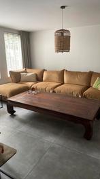 Teakhouten zware opiumtafel Prachtig, Huis en Inrichting, Tafels | Salontafels, Ophalen, 200 cm of meer, Zo goed als nieuw, 75 cm of meer