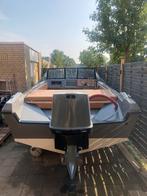 Bayliner mutiny met trailer en 175 pk johnson, Watersport en Boten, Ophalen, 50 pk of meer, Zo goed als nieuw, Tot 6 meter