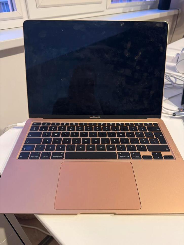MacBook Air 2020, Retina, 13-inch rose gold, 256 GB, USB C, Computers en Software, Apple Macbooks, Zo goed als nieuw, MacBook Air