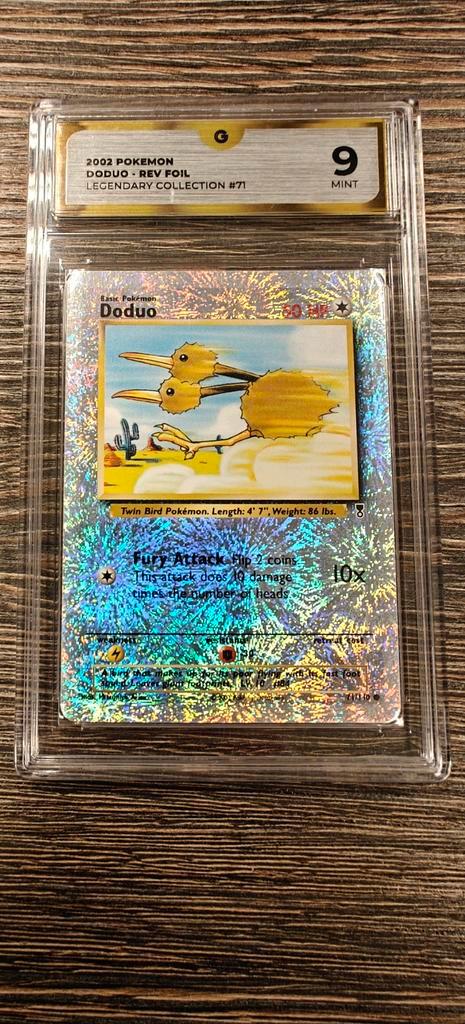 Doduo Legendary Collection GG 9 Reverse Holo, Hobby en Vrije tijd, Verzamelkaartspellen | Pokémon, Zo goed als nieuw, Losse kaart