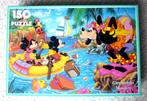 Mickey en Goofy op het water 150 stukjes - compleet, Ophalen of Verzenden, Meer dan 50 stukjes, Gebruikt