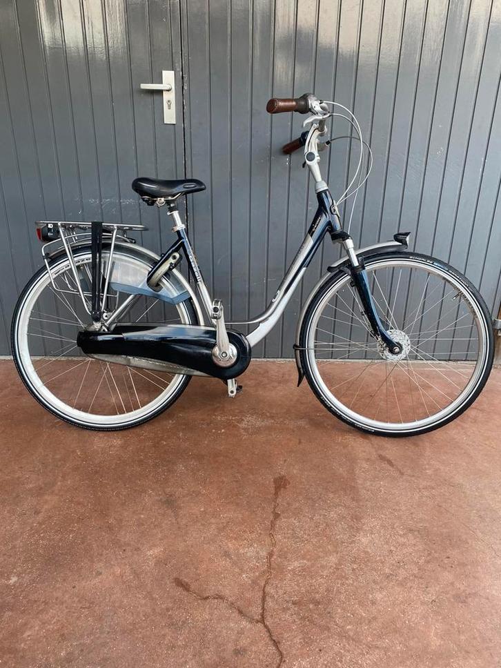 Gazelle orange damesfiets 28 inch, Fietsen en Brommers, Fietsen | Dames | Damesfietsen, Zo goed als nieuw, Gazelle, Versnellingen