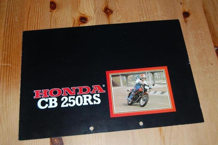 Honda CB250RS, Motoren, Handleidingen en Instructieboekjes, Honda, Ophalen of Verzenden
