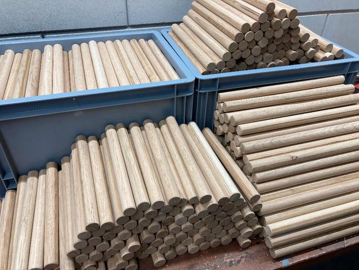 Eiken en Douglas pennen 20mm (toognagels), Doe-het-zelf en Verbouw, Hout en Planken, Nieuw, Overige typen, Eiken, Minder dan 200 cm