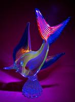 Murano Glas Vis - Mangaan & Cadmium glas, Antiek en Kunst, Antiek | Glas en Kristal, Ophalen of Verzenden