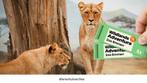 2x Wildlands Emmen dierentuin tickets, Tickets en Kaartjes, Twee personen, Ticket of Toegangskaart