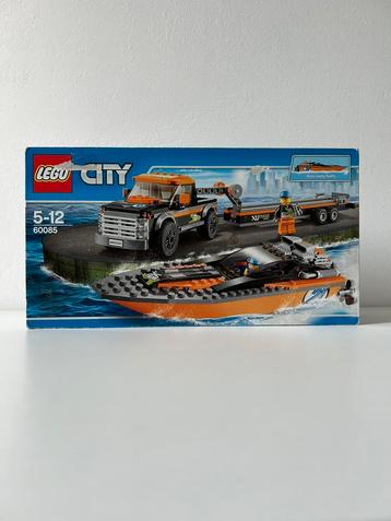 Lego 60085 - 4x4 met Speedboot - *NIEUW* beschikbaar voor biedingen