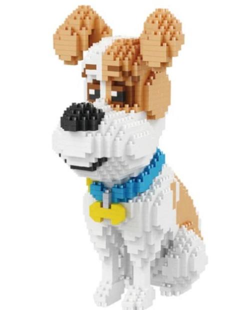 Balody nanoblocks - 3 honden, Kinderen en Baby's, Speelgoed | Bouwstenen, Zo goed als nieuw, Overige merken, Ophalen of Verzenden