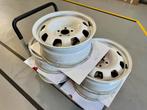 5 stuks Land Rover New Defender 18” velgen, wit, gebruikt., Ophalen, 18 inch, Gebruikt, Velg(en)