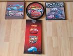 Cars Disney Decoratie Set, Kinderen en Baby's, Ophalen of Verzenden, Gebruikt, Klok