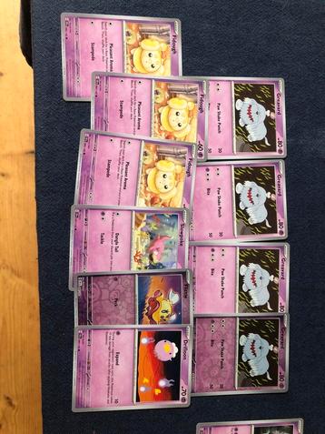 32 Pokémon Kaarten Bulk - Diverse Sets beschikbaar voor biedingen