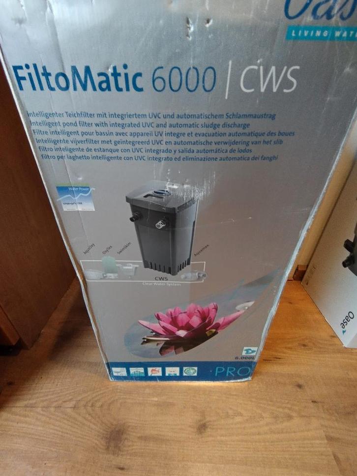 Oase FiltoMatic 6000 CWS nieuw in doos, Tuin en Terras, Vijver-toebehoren, Nieuw, Vijverfilter, Ophalen of Verzenden