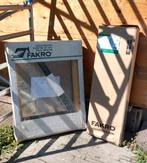Dakraam Fakro FTP-V 05 78x98 en Fakro EZV 05 78x98 Gootstuk, Raamkozijn, Zo goed als nieuw, Inclusief glas, 75 tot 150 cm