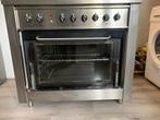 Gasfornuis met oven, Witgoed en Apparatuur, Fornuizen, 60 cm of meer, 5 kookzones of meer, Vrijstaand, Gebruikt