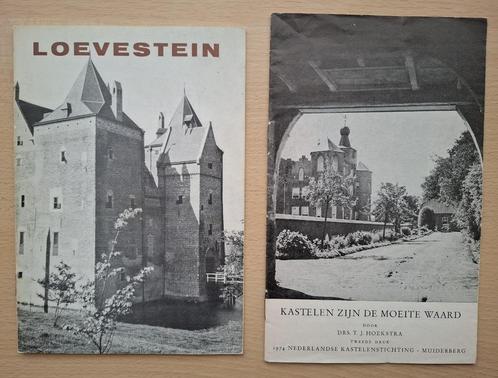 2 Historische boekjes over kastelen, Boeken, Geschiedenis | Stad en Regio, Gelezen, 20e eeuw of later, Ophalen of Verzenden
