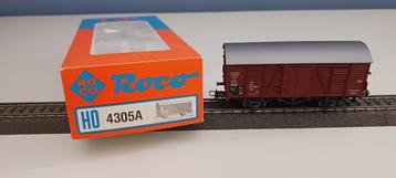 Roco 4305A: Gesloten goederenwagen van de DB beschikbaar voor biedingen