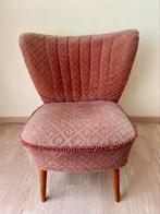 Vintage fauteuil, Gebruikt, Stof, Ophalen of Verzenden