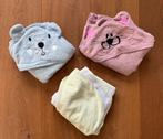 3 badcapes baby badhanddoeken handdoek cape badcape, Overige typen, Gebruikt, Ophalen of Verzenden