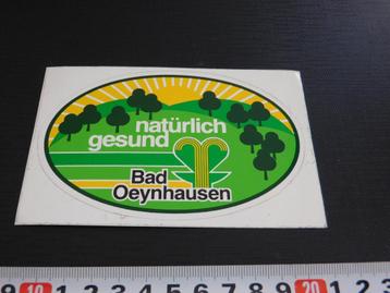 sticker Duitsland natürlich gesund Bad Oeynhausen  beschikbaar voor biedingen