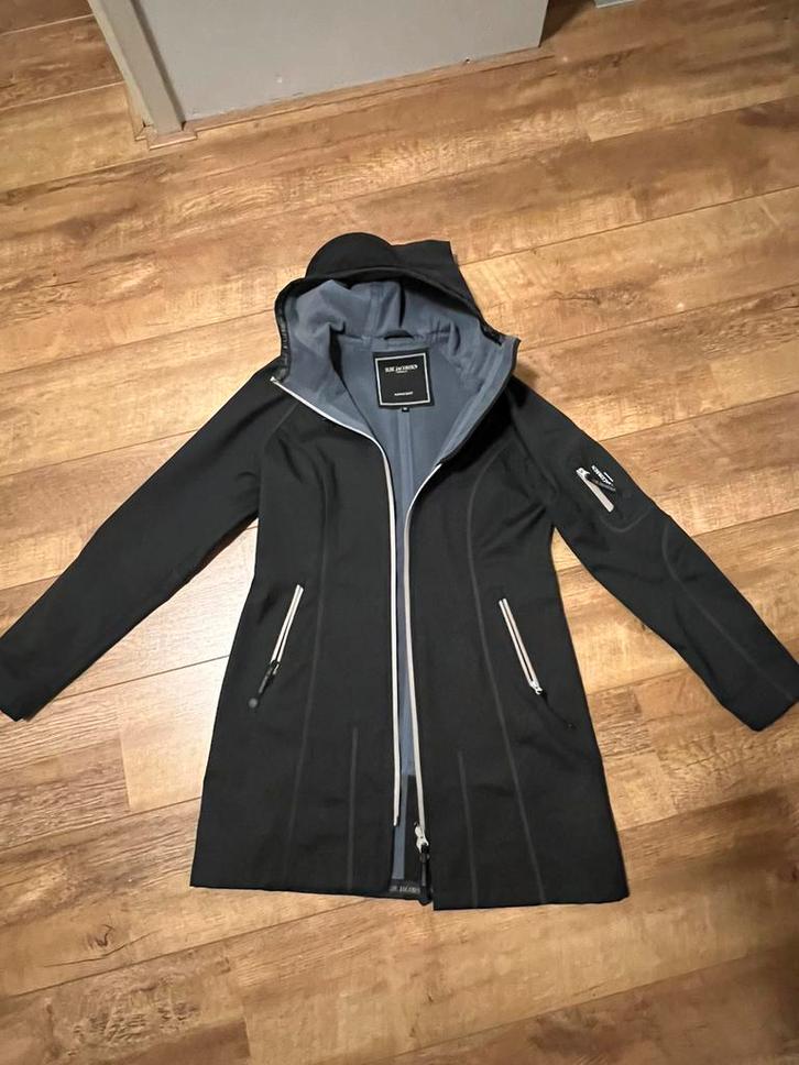 Ilse jacobsen regenjas antraciet maat 38 als nieuw, Kleding | Dames, Jassen | Winter, Zo goed als nieuw, Maat 38/40 (M), Zwart