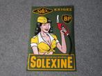 SOLEXINE BP EMAILLE RECLAMEBORD, Ophalen, Gebruikt, Reclamebord