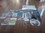 Wii game console spelcomputer met controllers en extra's en, Ophalen of Verzenden, Gebruikt, Met 2 controllers, Met games