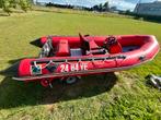 Zodiac futura mk3 met trailer en motor 15pk, Ophalen, Aluminium, Gebruikt, Zodiac