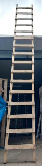 Bouwladders te koop, Doe-het-zelf en Verbouw, Ladders en Trappen, Ophalen, Zo goed als nieuw