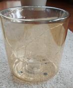 Vaas, Gebruikt, Overige kleuren, Ophalen of Verzenden, Glas