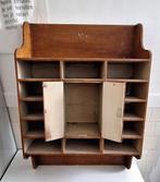 Vintage houten vakkenkast, grutters kruideniers kast kastje, Ophalen, Gebruikt, Vintage, Nvt
