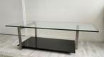 Mooie Montel Salontafel, Huis en Inrichting, Tafels | Salontafels, Ophalen, Zo goed als nieuw, Glas, Minder dan 50 cm