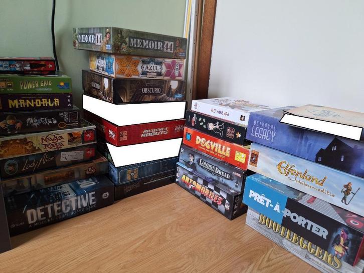 Bordspellen - divers, Hobby en Vrije tijd, Gezelschapsspellen | Bordspellen, Zo goed als nieuw, Verzenden