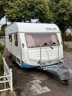 Homecar racer 43 champ van 2005 + mover + 2 fietsendragers, Caravans en Kamperen, Caravans, Home-car, Frans bed, Treinzit, Particulier