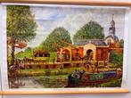 Historische schoolplaat Trekschuit en Diligence, Ophalen of Verzenden, Geschiedenis
