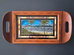 vintage vlinder-vleugels dienblad Braziliaanse serveer tray, Antiek en Kunst, Ophalen of Verzenden