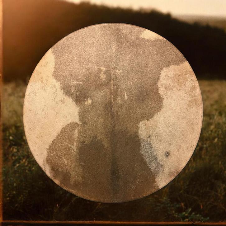 OVERGEDRAGEN Sjamanendrum Nubische geit 52 cm lichtgewicht, Muziek en Instrumenten, Percussie, Nieuw, Trommel, Ophalen of Verzenden