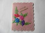 nr 2 pergamano mandala felicitatie kaart, Ophalen of Verzenden, Nieuw, Overige thema's