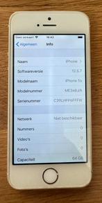 iPhone 5s 64GB (wit), Telecommunicatie, Gebruikt, Zonder abonnement, Ophalen of Verzenden, IPhone 5S
