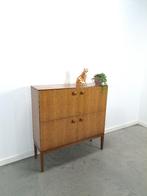 Palissander Palette Möbel kast met 4 vakken en ronde grepen, Ophalen of Verzenden, Gebruikt
