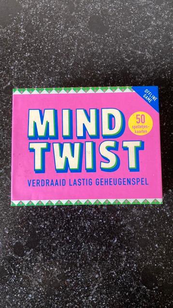 Kaartspel mind twist, geheugen spel, ook leuk voor onderweg beschikbaar voor biedingen