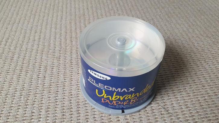 Recordable DVD's, Computers en Software, Beschrijfbare discs, Nieuw, Dvd, Dubbelzijdig, Op spindel, Ophalen of Verzenden