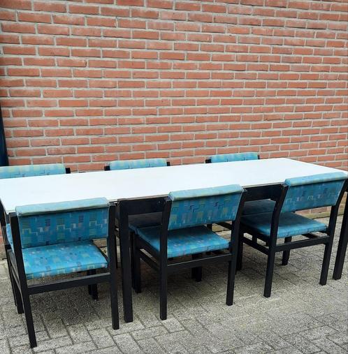 Pastoe eethoek Japanse serie Cees Braakman, Huis en Inrichting, Complete eetkamers, Gebruikt, 4 tot 6 stoelen, Ophalen