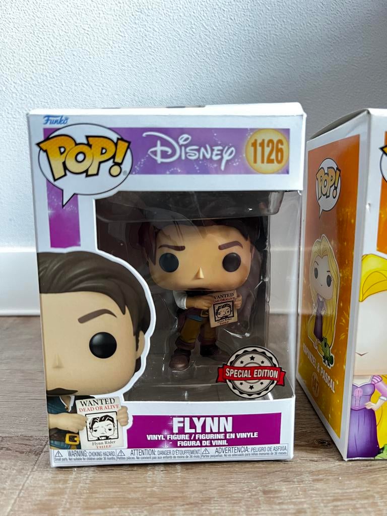 Funko Pop! Disney Flynn (1126) Special Edition, Ophalen of Verzenden, Nieuw