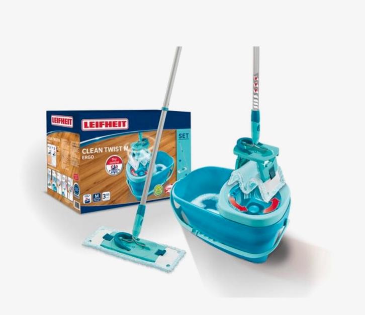 Leifheit clean twist M, Huis en Inrichting, Schoonmaakartikelen, Dweilemmer, -bak, of -wagen, Ophalen