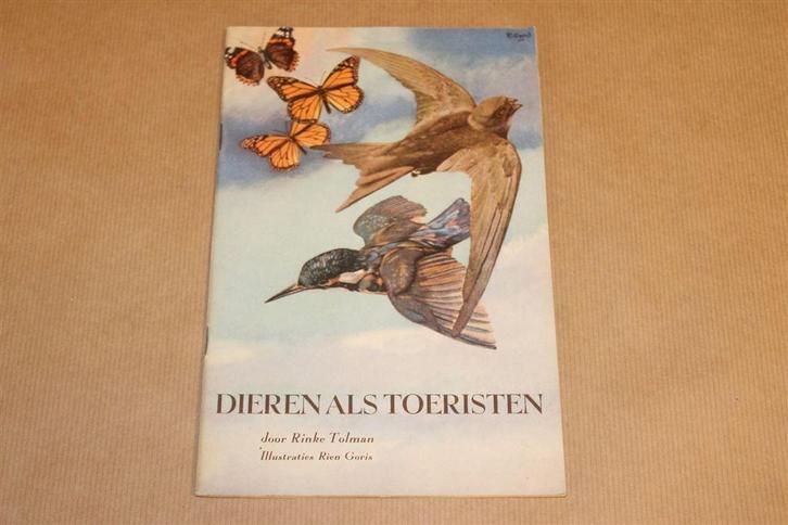Kanis & Gunnink Album [1953] — Dieren als Toeristen Compleet, Boeken, Prentenboeken en Plaatjesalbums, Gelezen, Ophalen of Verzenden