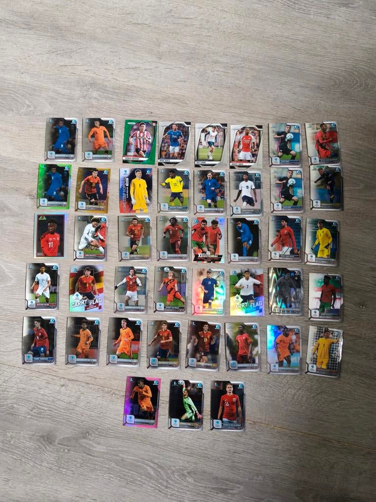 Voetbal kaartjes, Hobby en Vrije tijd, Stickers en Plaatjes, Ophalen of Verzenden, Meerdere plaatjes